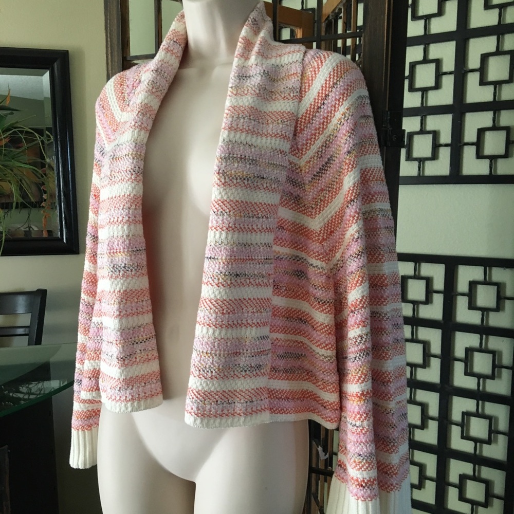 Anthropologie Moth-Mahalia Crop Kimono Cardigan size small - Picture 3 of 5